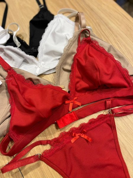 BRALET LYCRA c/ puntilla