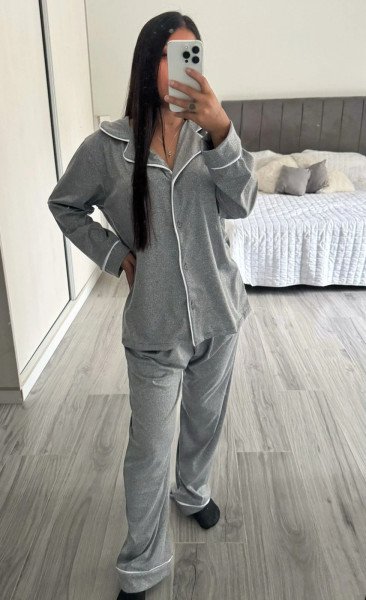 PIJAMA CAMISERO MODAL